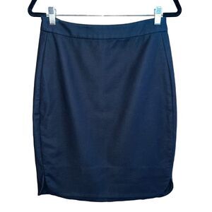 Kate Spade Skirt The Rules Black Pencil Skirt Size 8 Cotton Modal‎